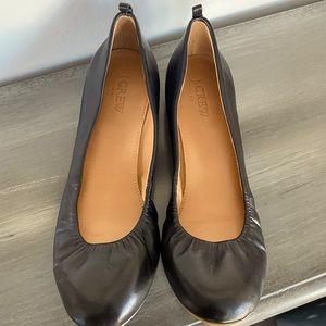 J.Crew ballet flats black